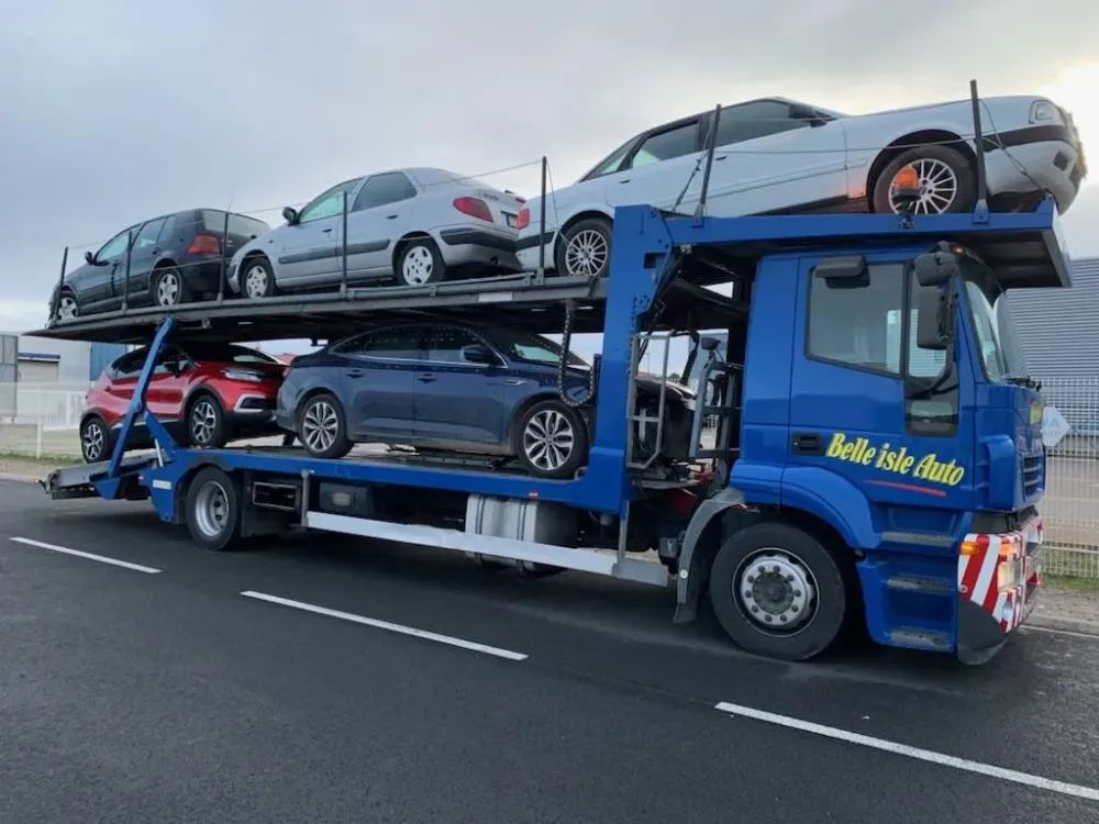 Transport près de Homps